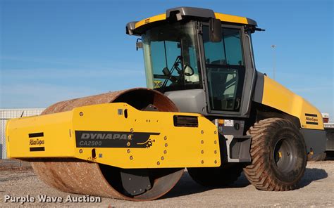 Dynapac Ca D Single Drum Vibratory Roller In Oklahoma City Ok