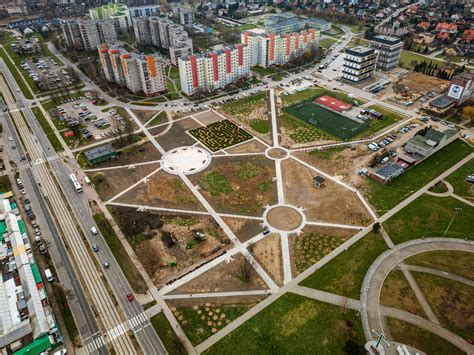 Ostatnie Prace W Parku Przy Placu Papieskim Foto Sosnowiec Czy