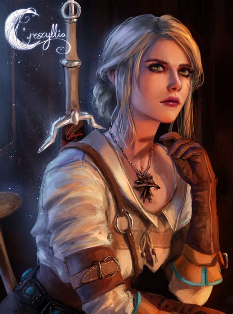 Цири Ciri Witcher Персонажи The Witcher Ведьмак Witcher