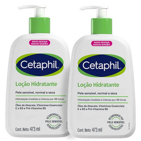 Cetaphil Antes E Depois - Kit Cetaphil - 2 Loções Hidratantes - Época Cosméticos | Época Cosméticos