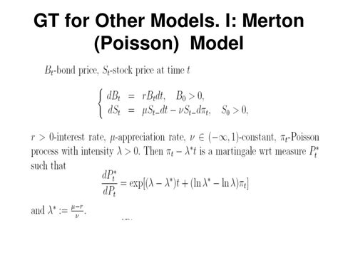 PPT - Girsanov’s Theorem: From Game Theory to Finance PowerPoint Presentation - ID:433922