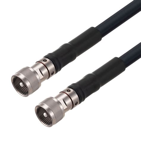 Low Loss Uhf Male To Uhf Male Cable Lmr 400 Coax In 60 Inch With Times Microwave Components