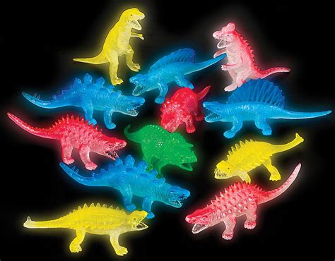 Glow In The Dark Dinosaurs Dinosaur Party Favors Dino Party Kid Party