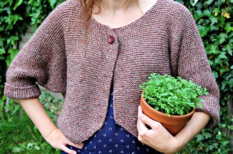 Ravelry Aran Garter Stitch Cardigan By Audrey Wilson Designer Knitting