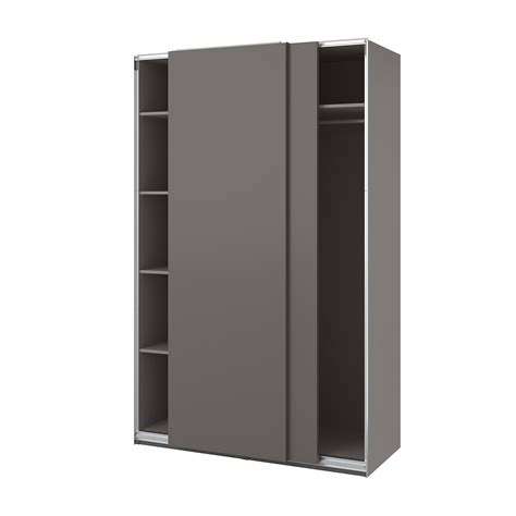 PAX/HASVIK гардероб темно-серый/темно-серый 150x66x236 см | IKEA Eesti