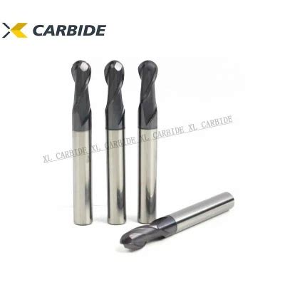 Nano Coating Ball Nose CNC Milling End Mill Tungsten Carbide Cutter CNC