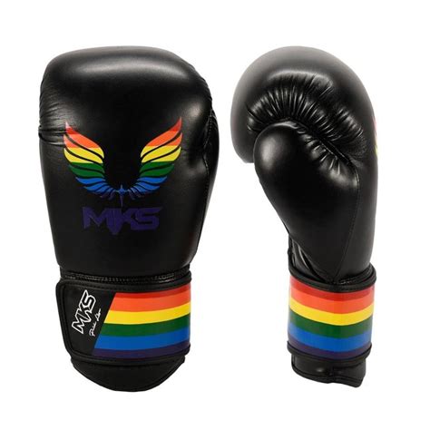 Luva De Boxe Mks Energy Pride Line Adulto Em Promo O Centauro