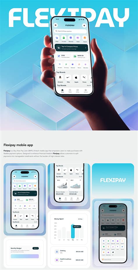 Flexipay – Buy Now, Pay Later | Fintech Mobile App (1) | Images :: Behance