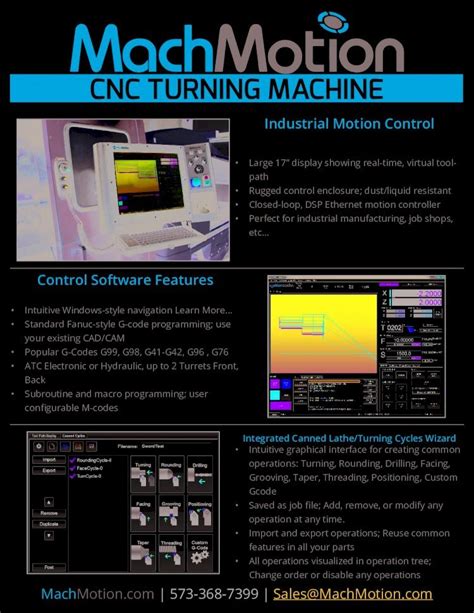 Pdf Cnc Turning Machine Cnc Controls And Cnc Kits Pdf File