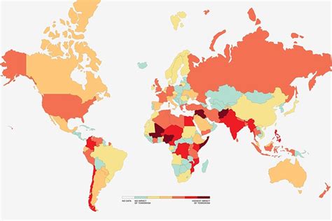 Countries Most Impacted By Terrorism The Facts Institute