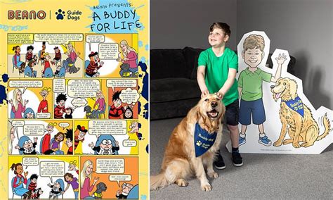 Move Over Gnasher The Beano Will Feature A Guide Dog For First Time