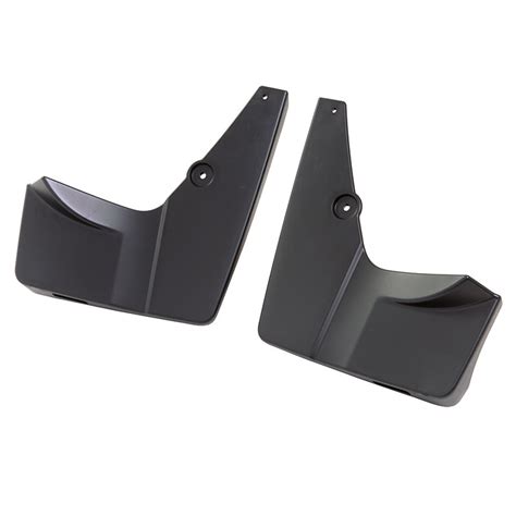 Acadia Splash Guards Rear Pair Molded Black Grained