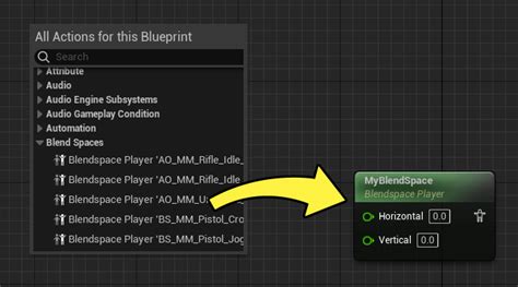 Blend Spaces In Animation Blueprints In Unreal Engine