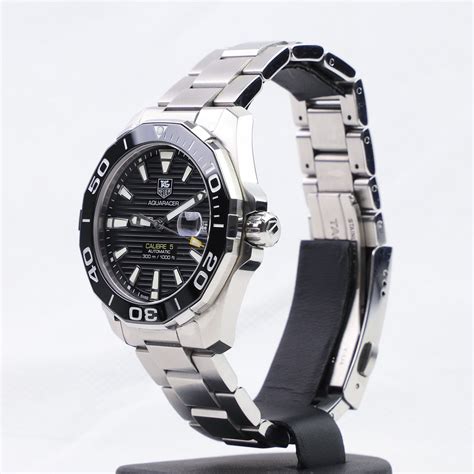 Tag Heuer Aquaracer Calibre Automatic Black Steel Mm Reference