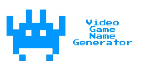 Video Game Name Generatorappstore For Android