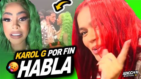 Karol G Por Primera Vez Habla De Yailin En Publico Tras Regreso Con