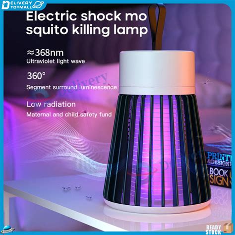 Repelente Mata Mosquito Led Uv El Trico Pernilongo Insetos Cem