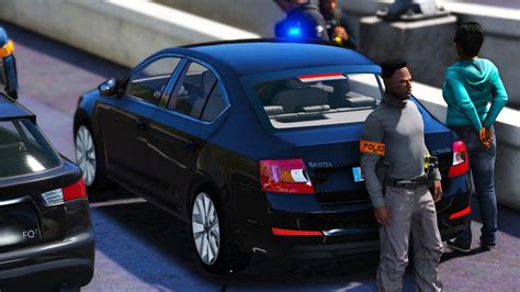 GTA 5 NOUVELLE SKODA POUR LA BAC LSPDFR 762 YouTube