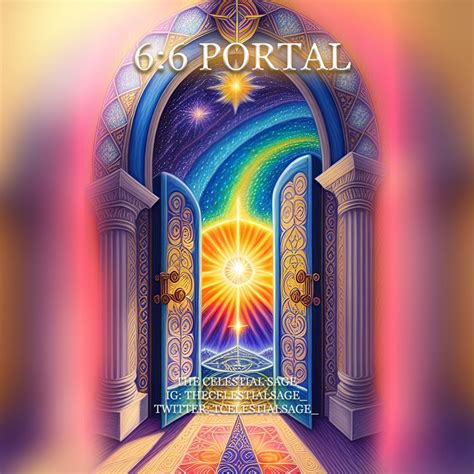 The Celestial Sage On Twitter 6 6 Portal Activation Stepping Into