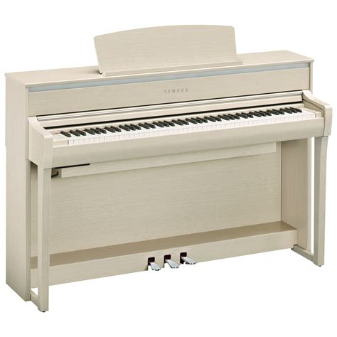 Yamaha Clp 775 Wa White Ash Piano Meuble