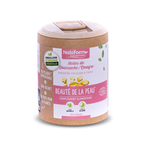 Nat Form Onagre Bourrache Capsules Boite De Pharmacie De La Poste