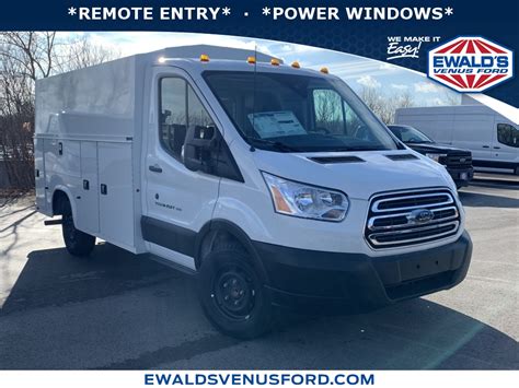 New White 2019 Ford Transit Cutaway Stk C11839 Ewald Truck Center