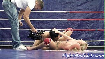 Pussylicking Beauties Wrestling In A Ring XVIDEOS