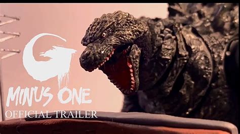 Godzilla Minus One Official Trailer Stop Motion Youtube