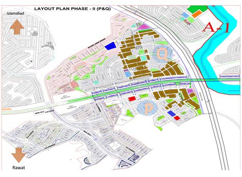 DHA Islamabad Map