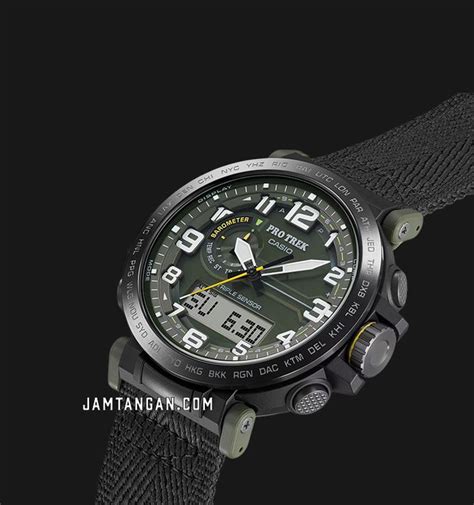 Casio Pro Trek Prg Yb Prg Yb Dr Solar Powered Army Green