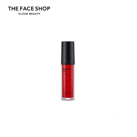 The Face Shop Water Fit Tint 03 Picnic Red Shopee Philippines