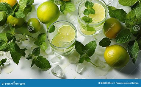 Limoncello With Thyme Stock Illustration Illustration Of Drink