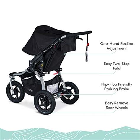 Bob Gear Rambler Jogging Stroller Black Partner