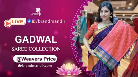 Gadwal Sarees Weavers Price Offer Valid For 24hrs Brand Mandir