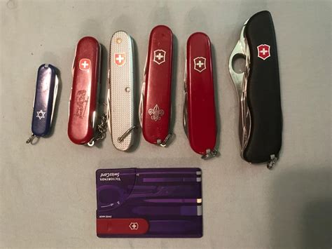 My small but ever growing victorinox/wenger collection : r/victorinox