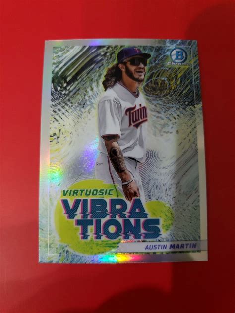 Austin Martin 2022 Bowman Chrome Virtuosic Vibrations VV 5 Minnesota