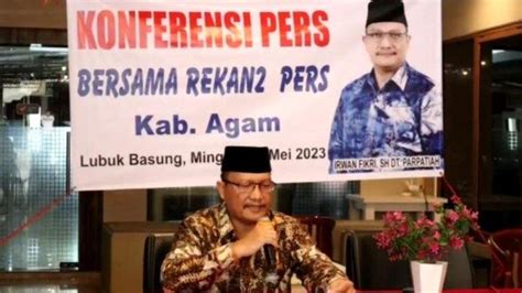 Klarifikasi Pengunduran Diri Dari Jabatan Wabup Agam Irwan Fikri