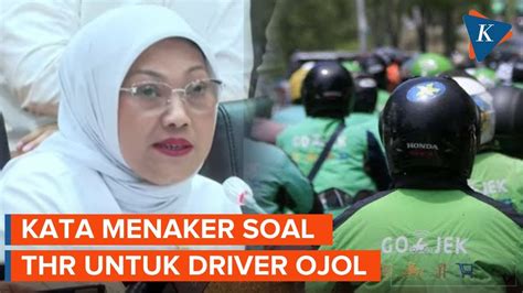 Menaker Terima Usulan Dpr Soal Ojol Masuk Dalam Aturan Pekerja Penerima