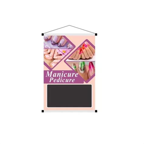 Banner Pronto Manicure Pedicure Sal O Beleza Loja Ref