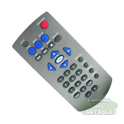 Controle Remoto Dvd Lenoxx Rc433 Similar Submarino