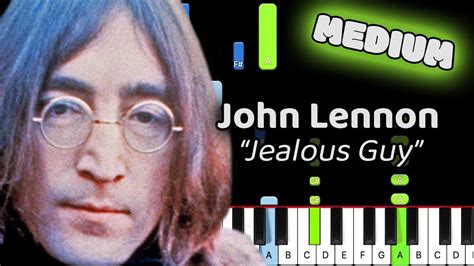 Jealous Guy Piano How To Play John Lennon Jealous Guy Piano Tutorial