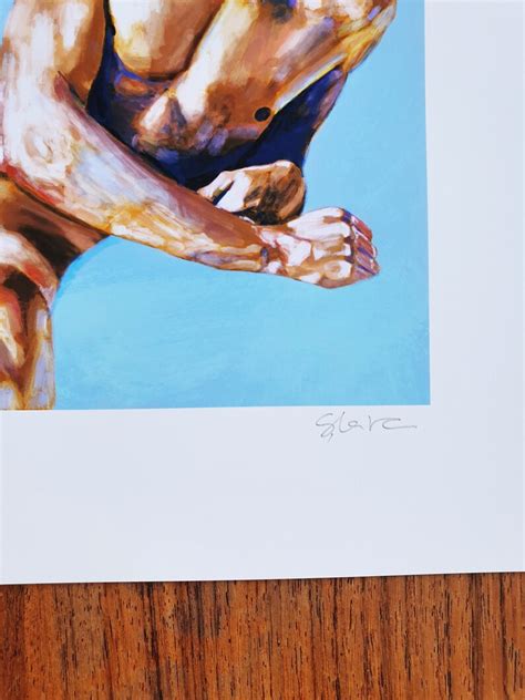 Male Nude Erotica Signed Limited Edition Print Of Naked Man By Etsy