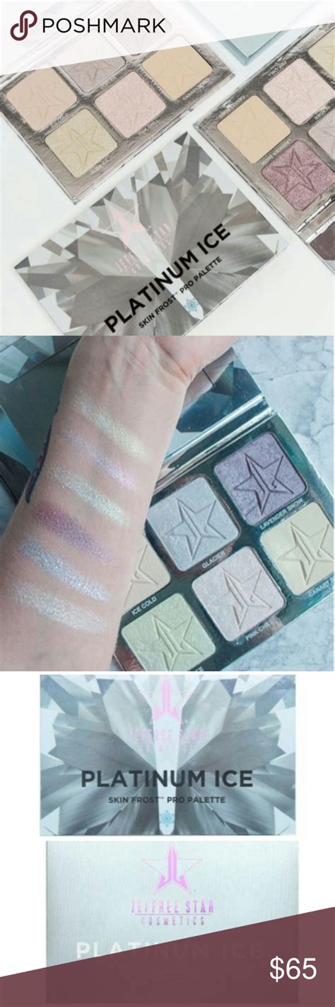 Jeffree Star Platinum Ice Skin Frost Pro Palette Skin Frost Jeffree