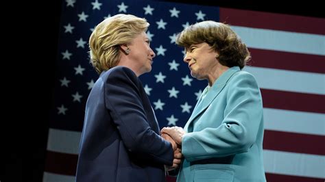 Opinion Hillary Clinton Dianne Feinstein Was A Giant Of The Senate The Washington Post