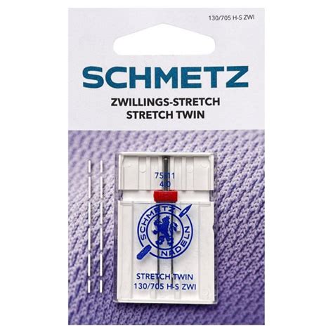 Schmetz Zwillingsnadel Stretch St Rke System H S Nadel