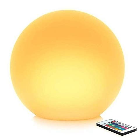 Mr Go Waterproof Led Light Rgb Color Changing Ball Lamp Sphere Mood