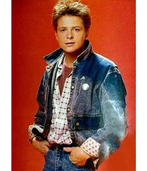 Back To The Future BTTF Marty Mcfly Denim Jacket - Jackets Masters