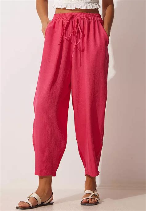 Buy Happiness Istanbul Pockets Baggy Trousers Online Zalora Malaysia