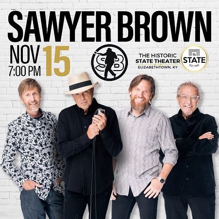 Tickets | Sawyer Brown | City of Elizabethtown / State Theater