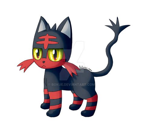 Litten By Bokue On Deviantart